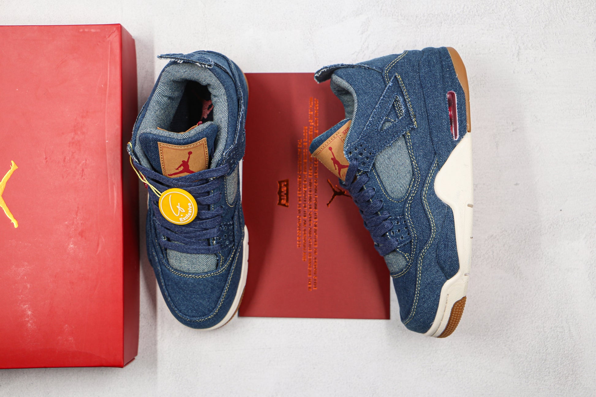 Air Jordan 4 Levis Blue Denim