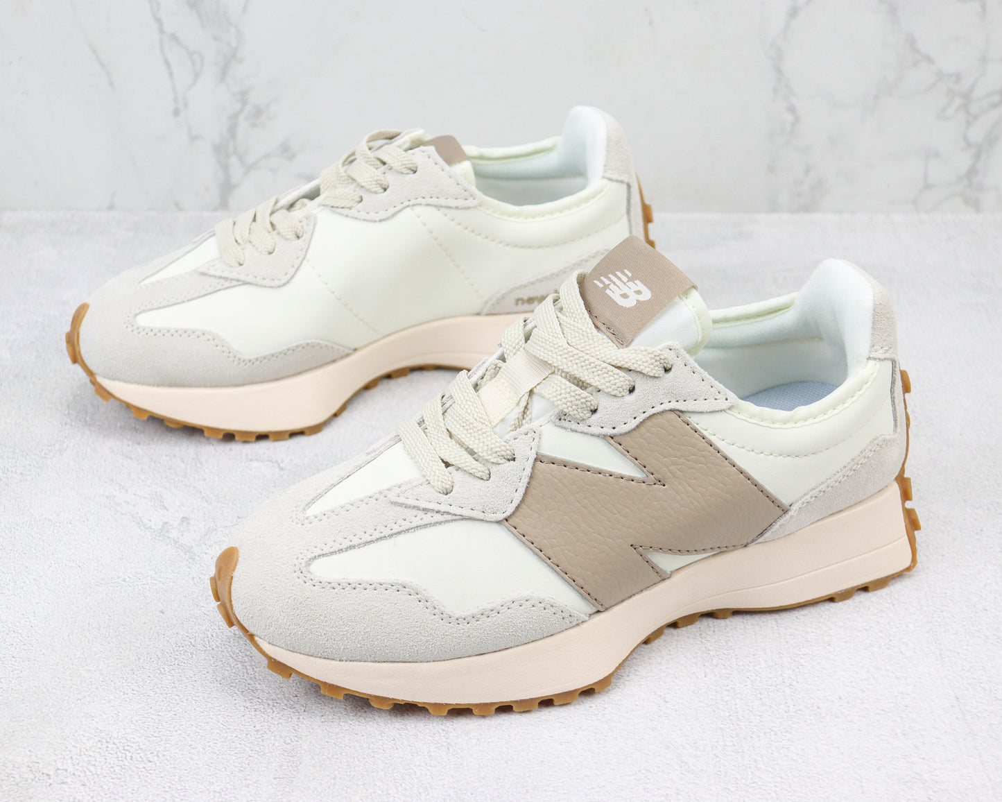New Balance 327 White Silver U327LZ