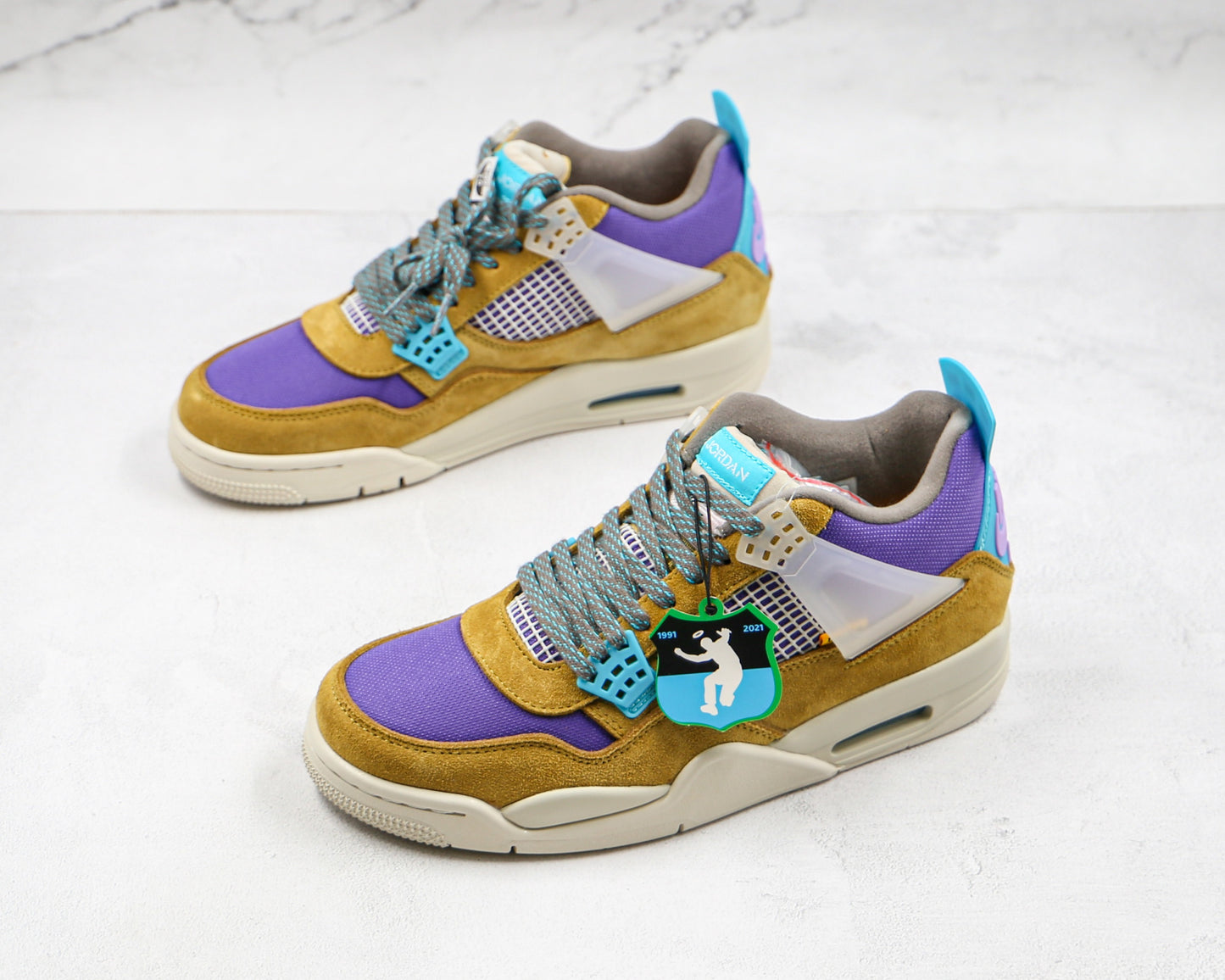 Air Jordan 4 Union Desert Moss