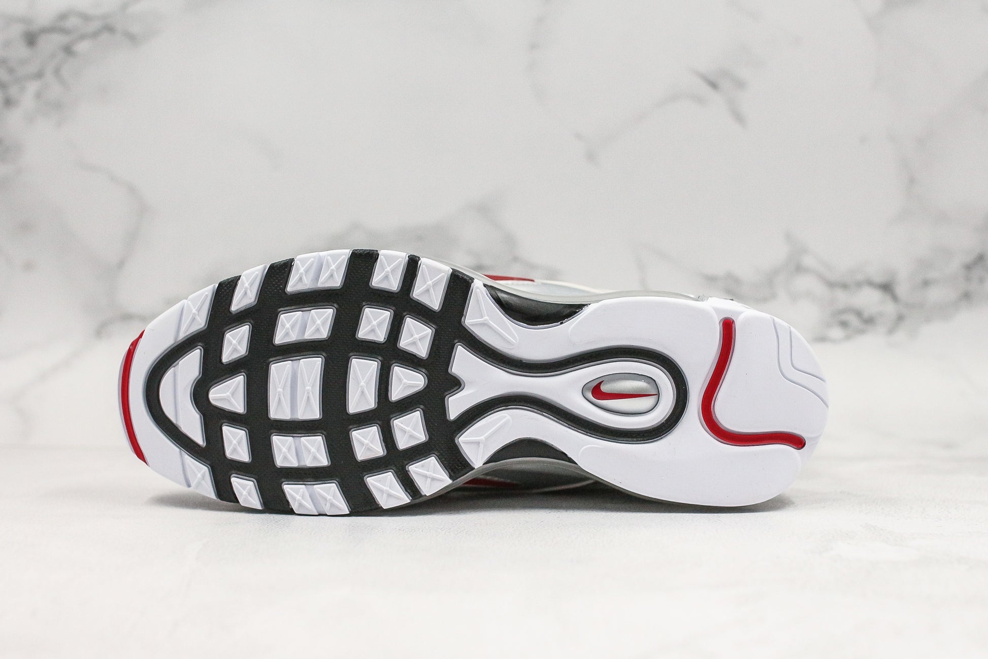 Nike Air Max 97 Metallic Silver Red