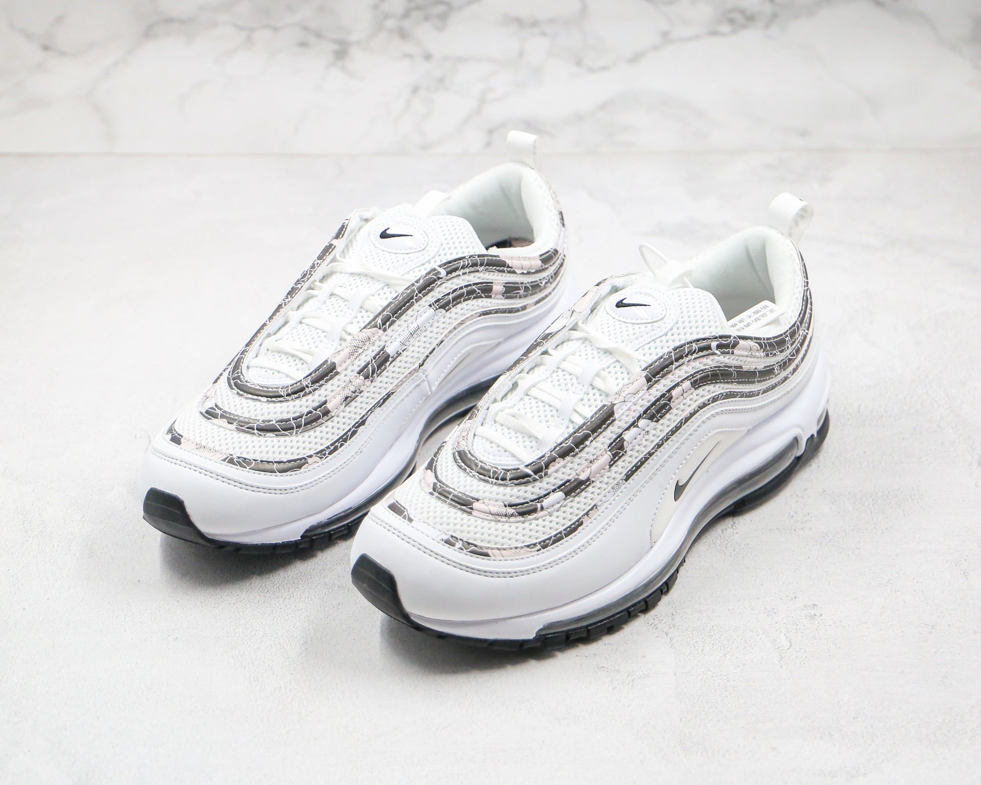 Nike Air Max 97 White Grid Black