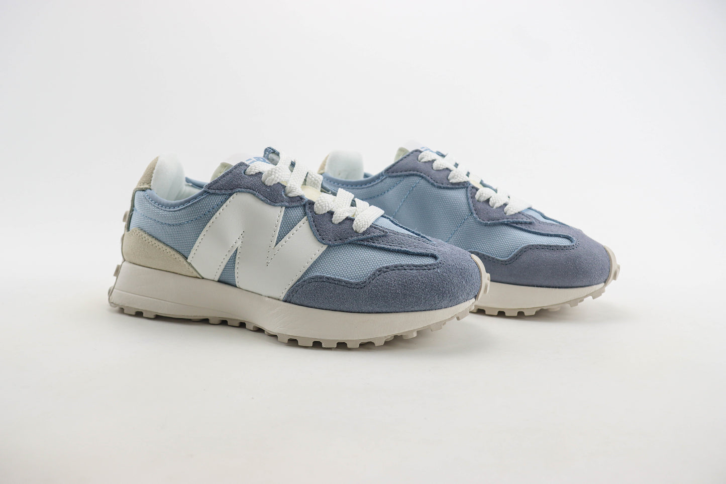 New Balance 327 White Silver U327FH