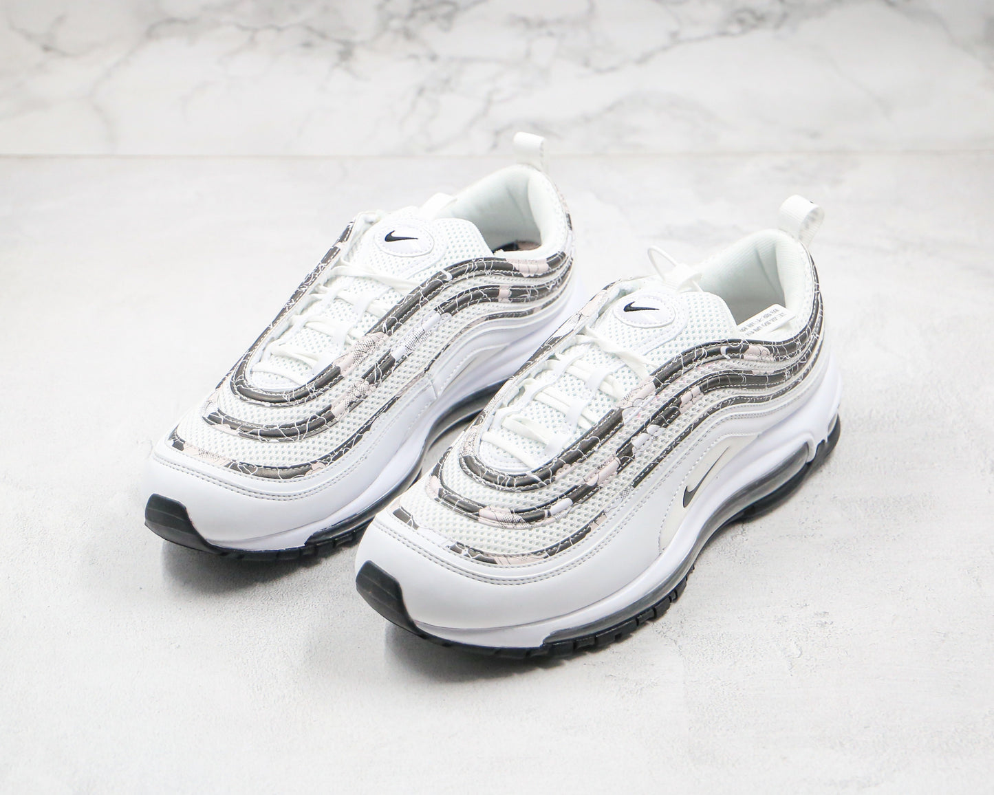 Nike Air Max 97 White Grid Black