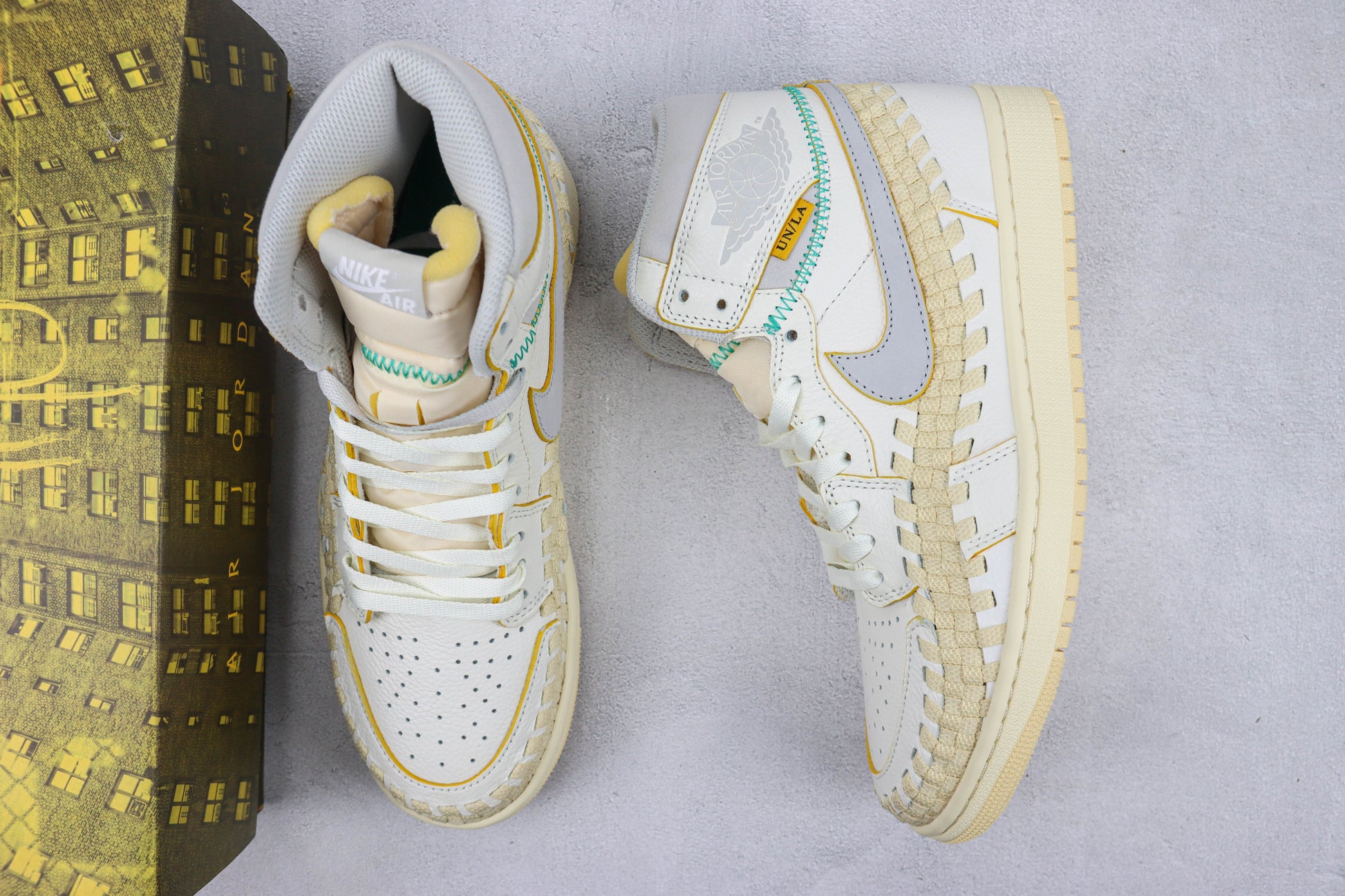 Air Jordan 1 High Union Sail Woven