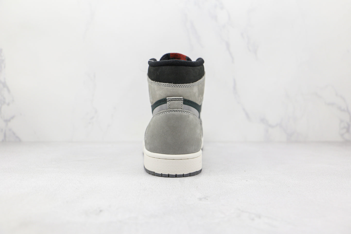 Air Jordan 1 High Black Green Grey