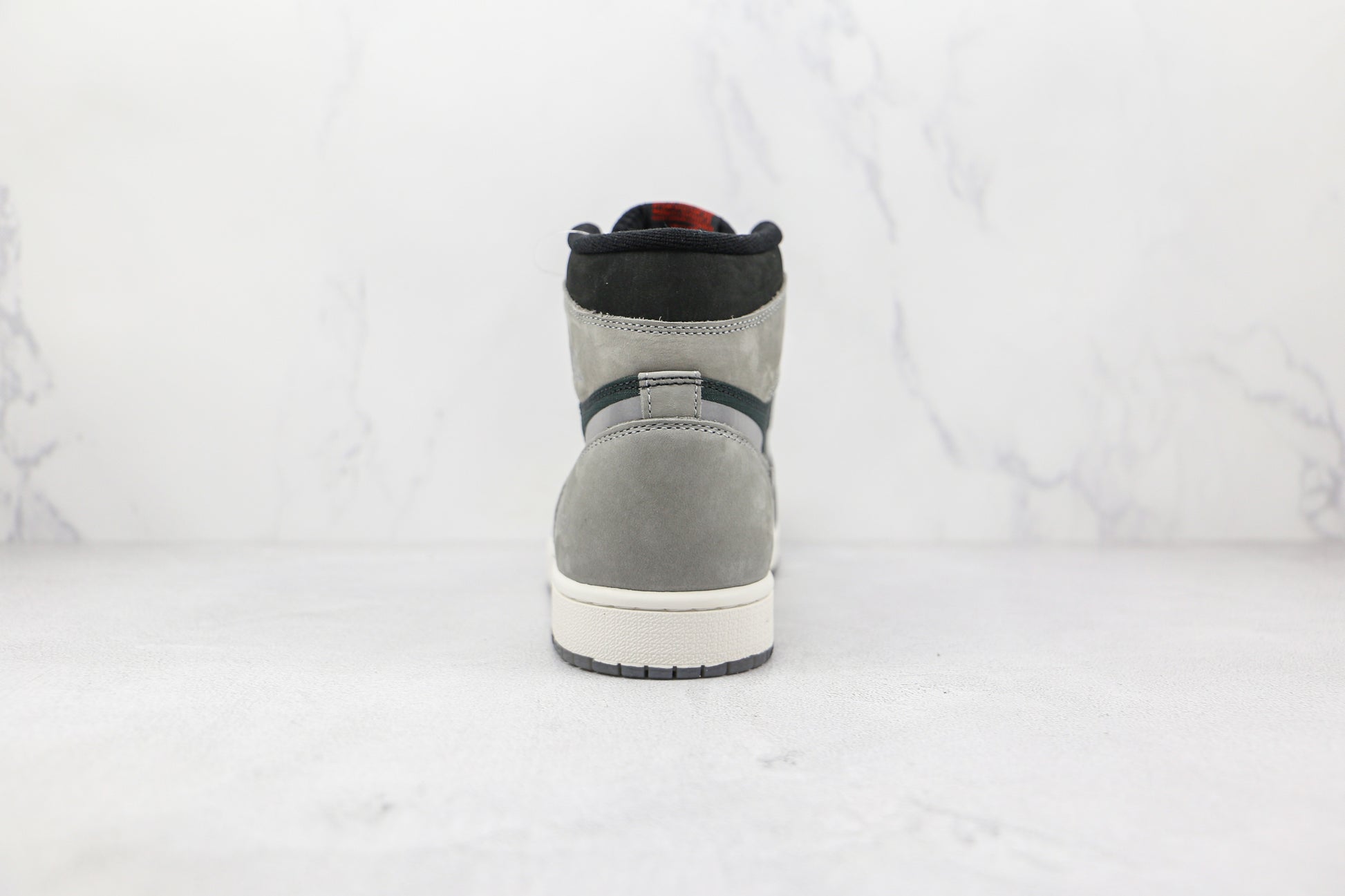 Air Jordan 1 High Black Green Grey