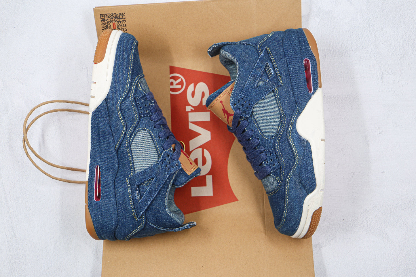 Air Jordan 4 Levis Blue Denim