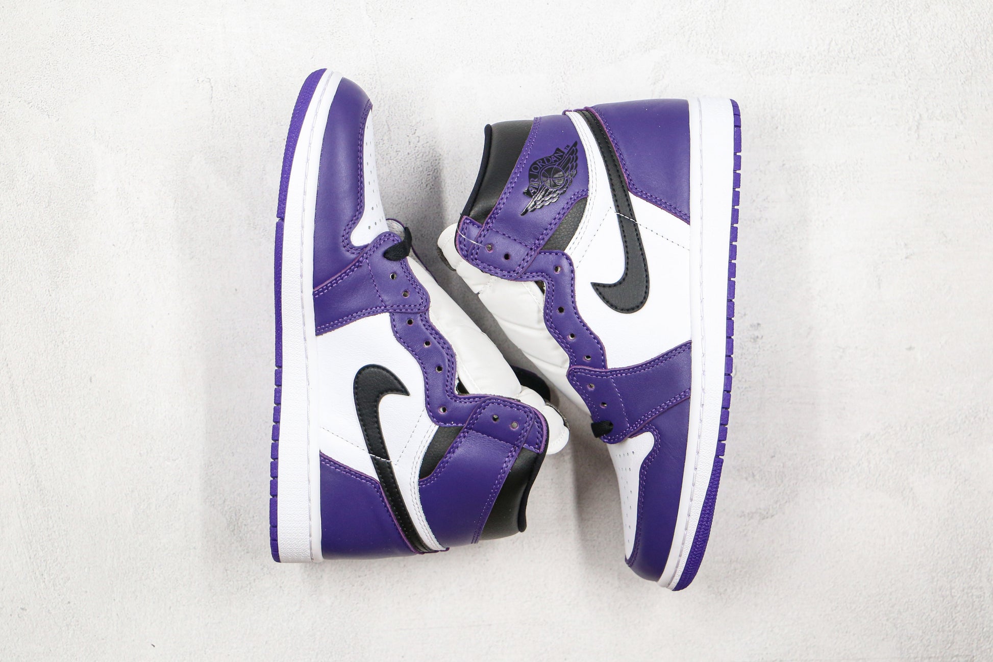 Air Jordan 1 High Purple Black