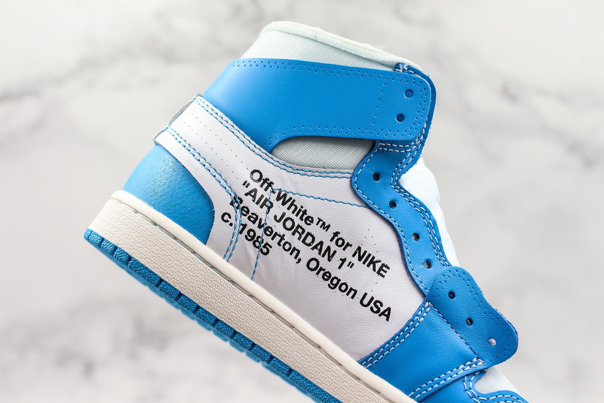 Air Jordan 1 High Off-White UNC Blue