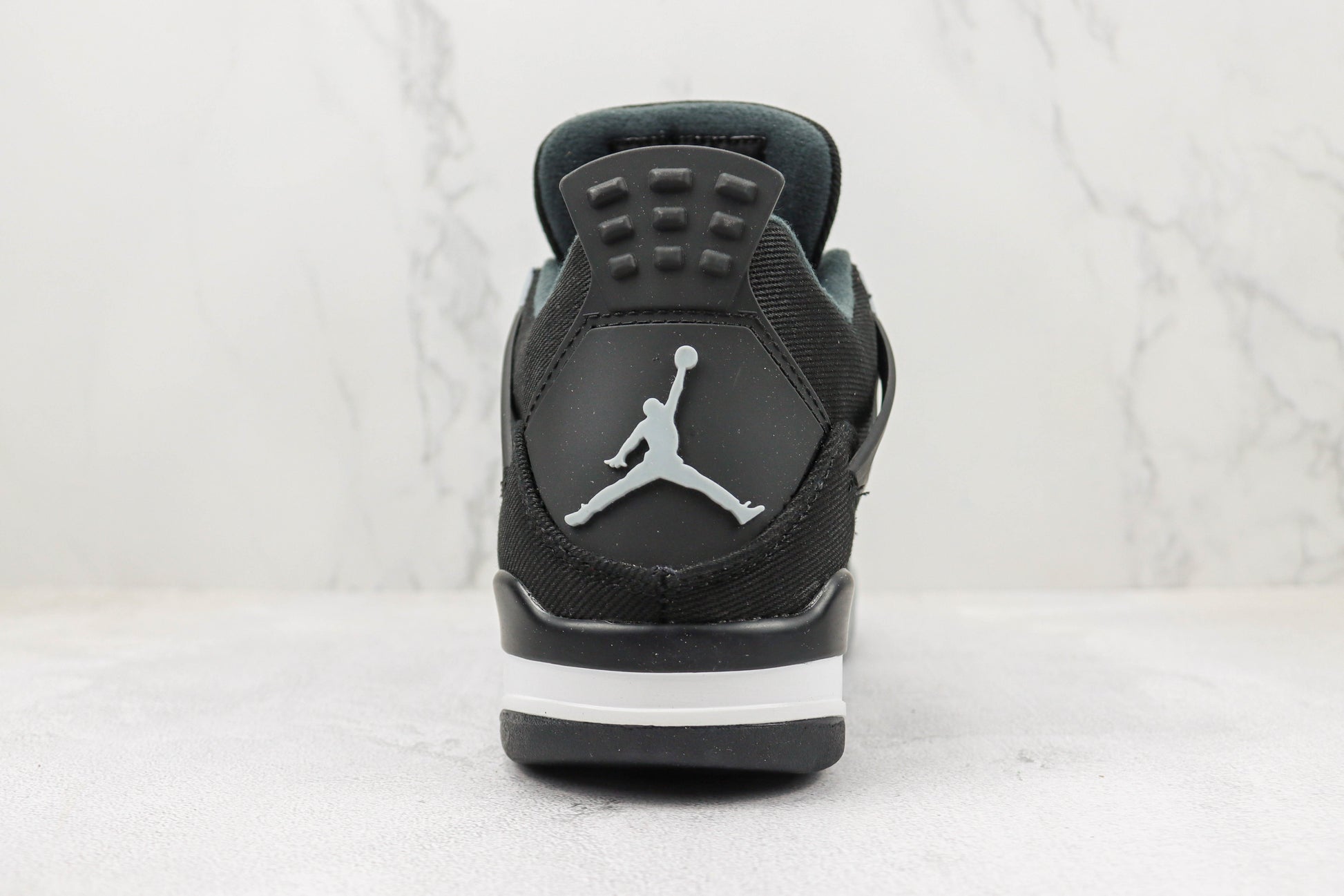 Air Jordan 4 Black Canvas