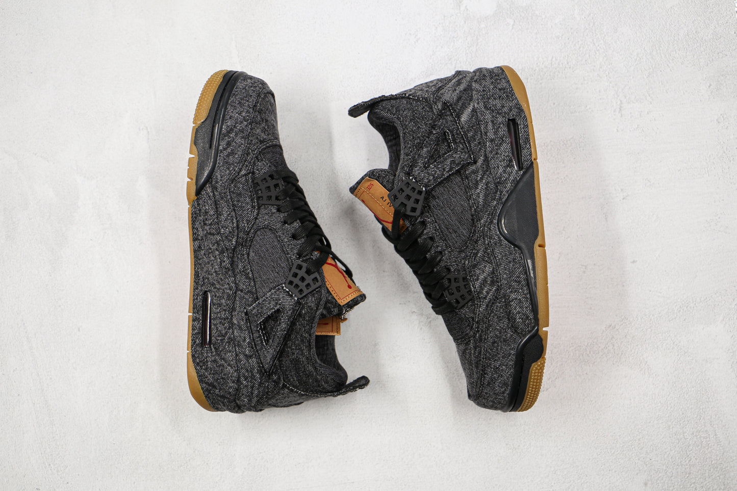Air Jordan 4 Levis Black Denim