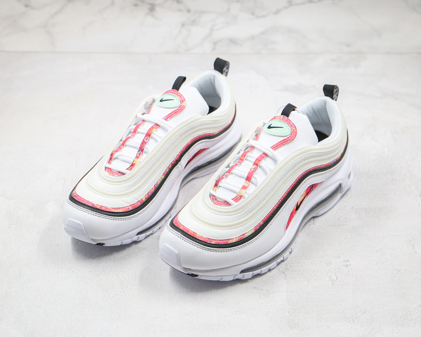 Nike Air Max 97 White Red Marble