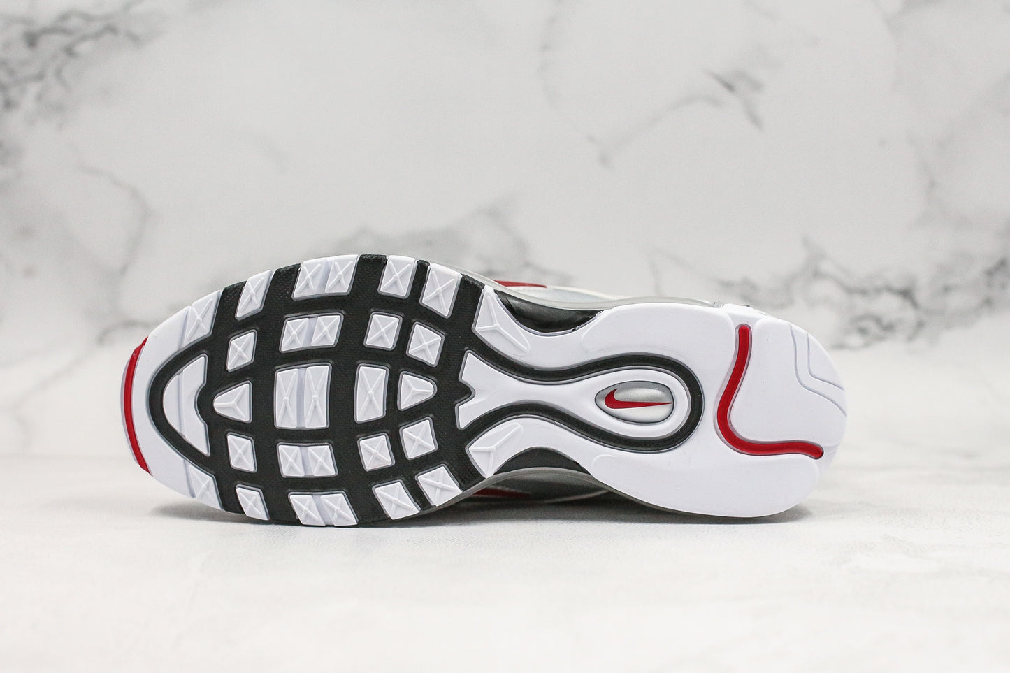 Nike Air Max 97 Metallic Silver Red