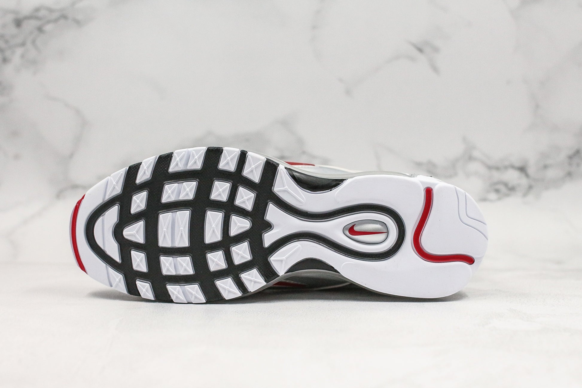 Nike Air Max 97 Metallic Silver Red