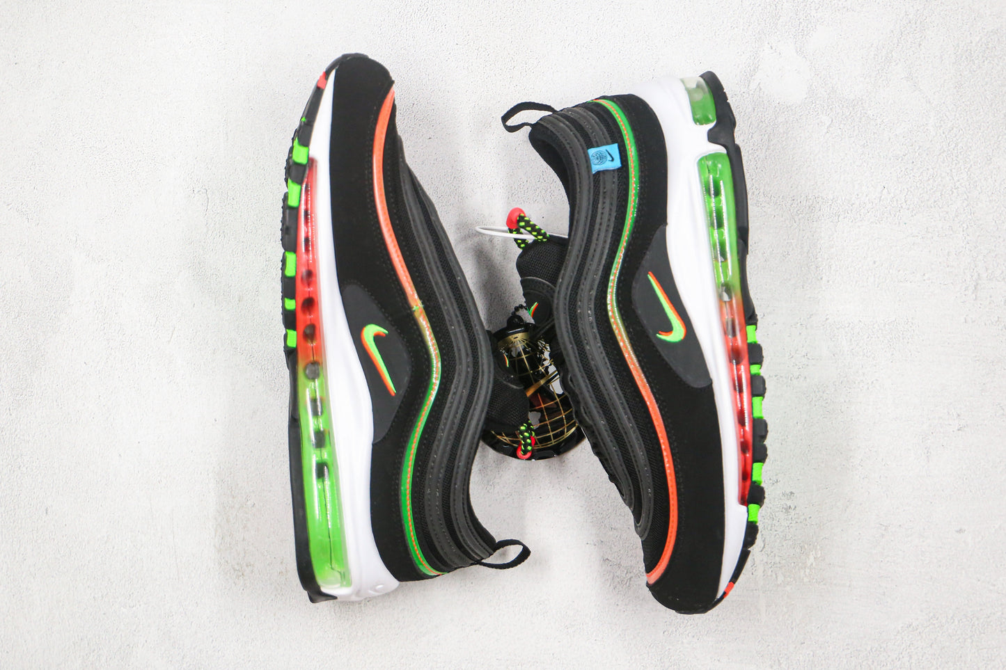 Nike Air Max 97 Worldwide Black Orange Green