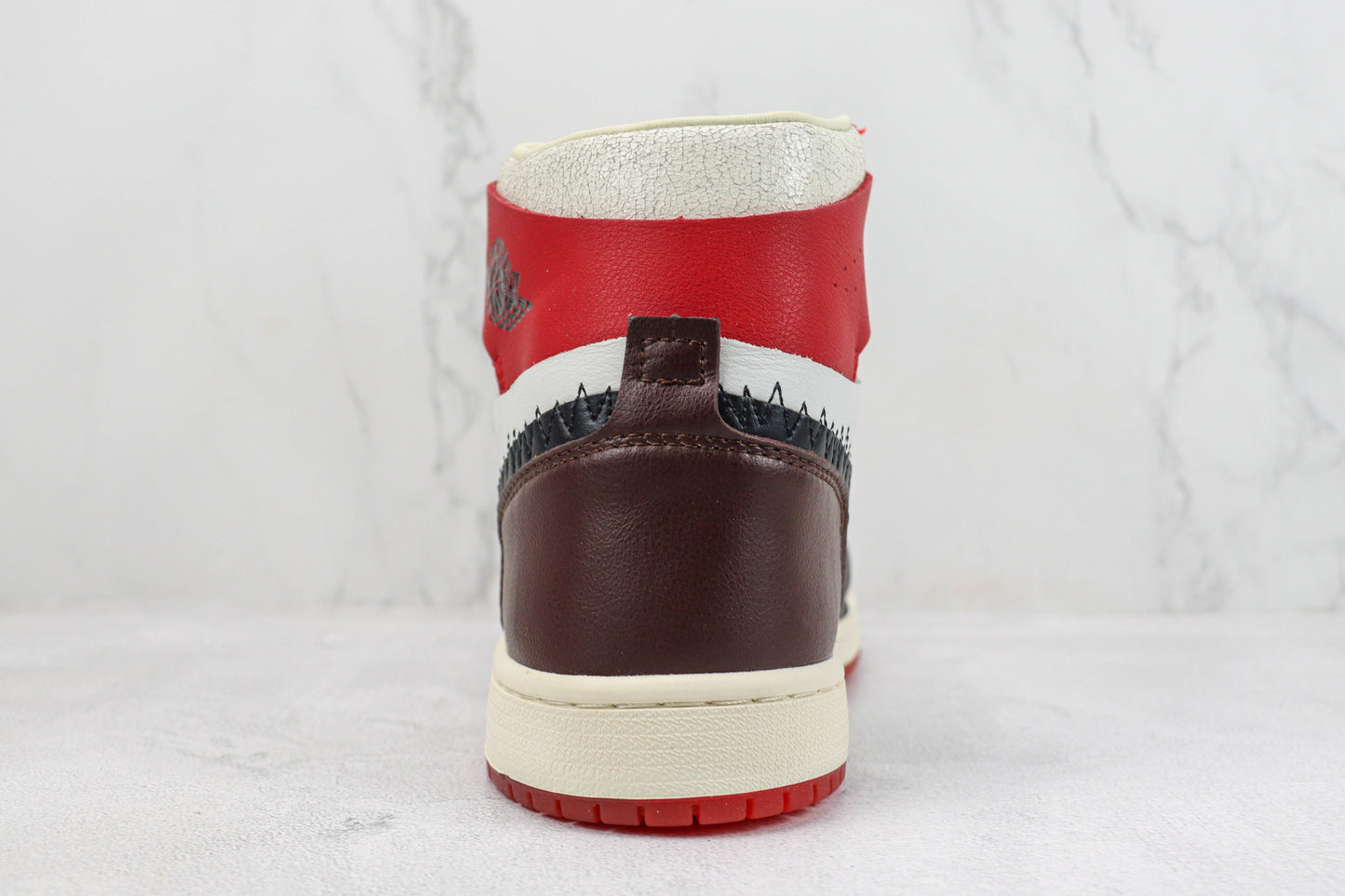 Air Jordan 1 High Red Glitter Patchwork
