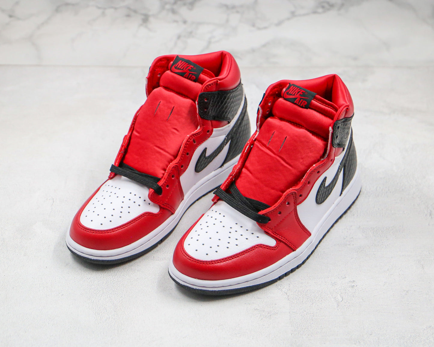 Air Jordan 1 High Satin Snake