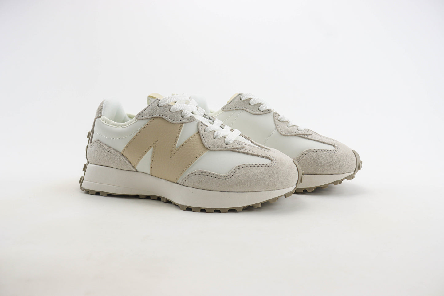 New Balance 327 White Silver WS327KG