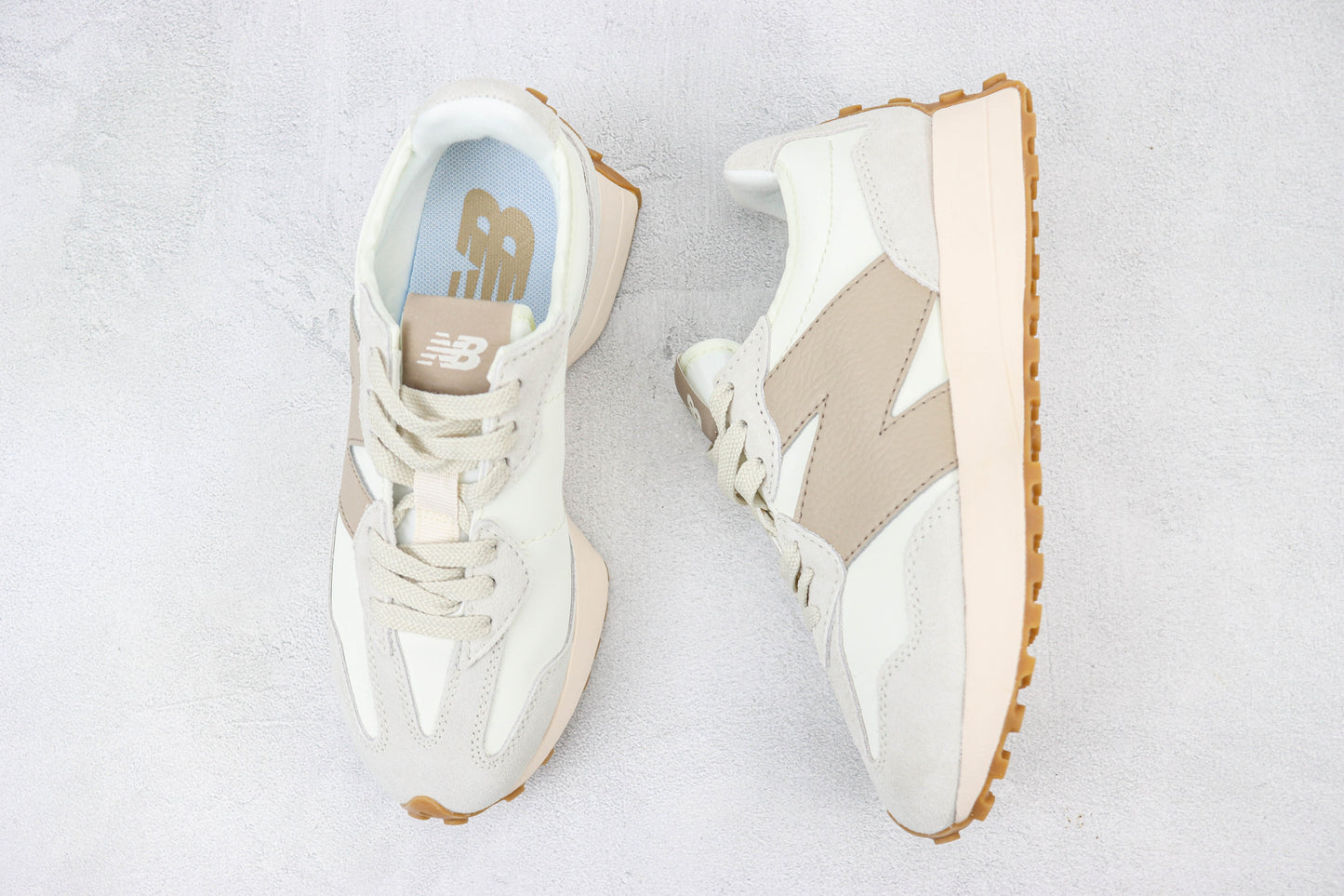 New Balance 327 White Silver U327LZ