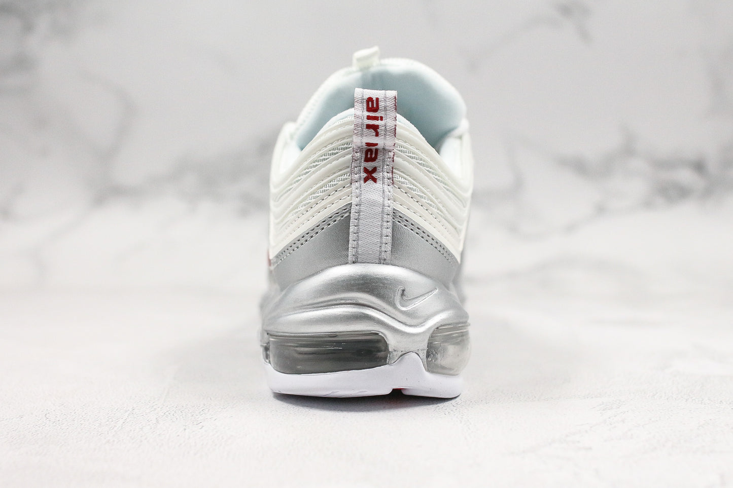 Nike Air Max 97 Metallic Silver Red