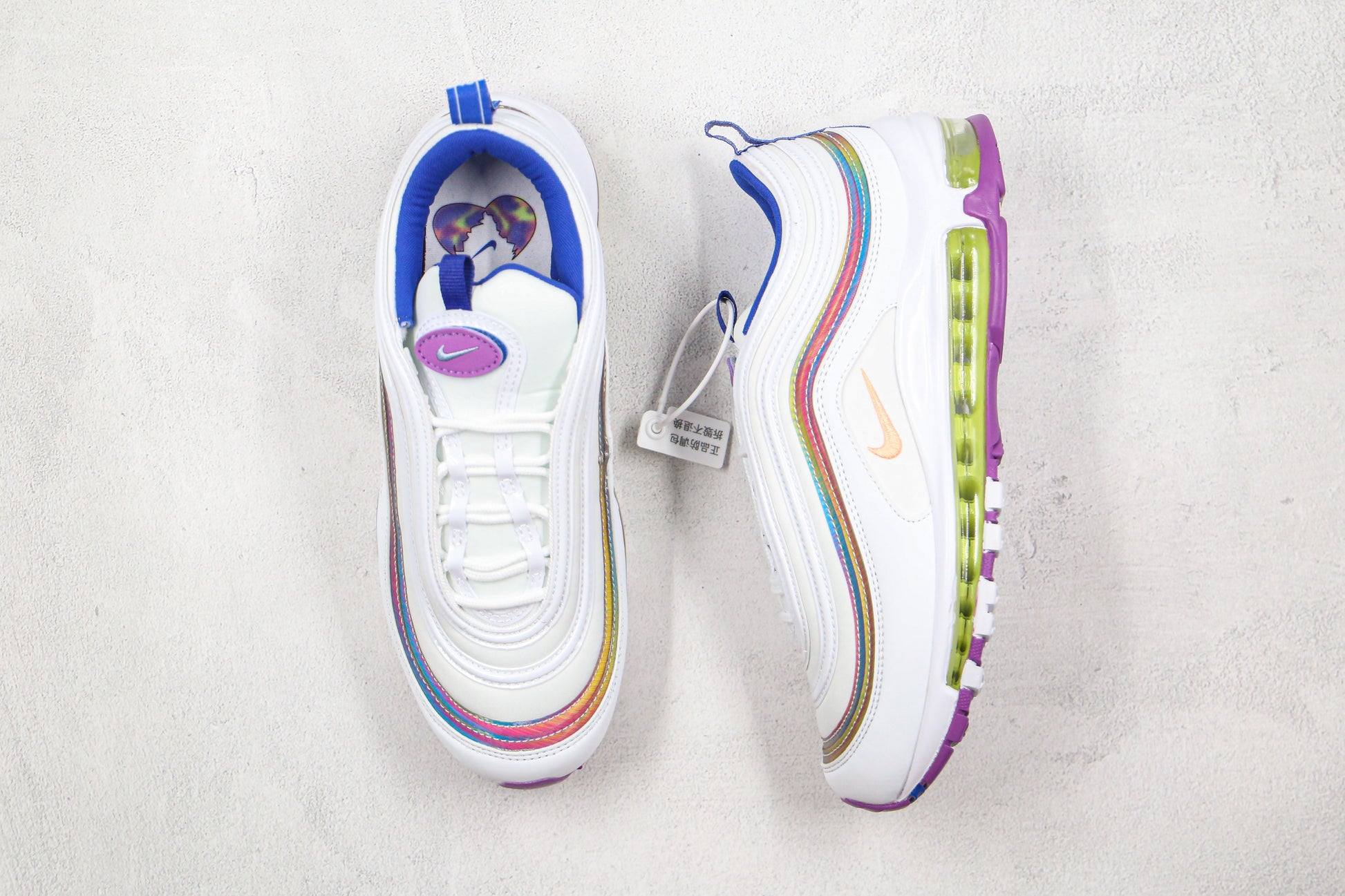 Nike Air Max 97 White Rainbow