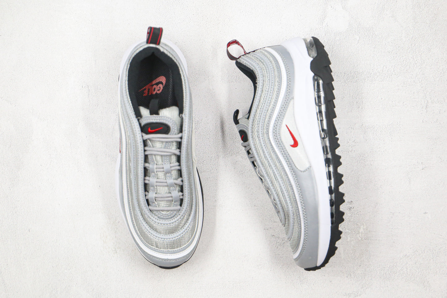 Nike Air Max 97 Golf Silver Red