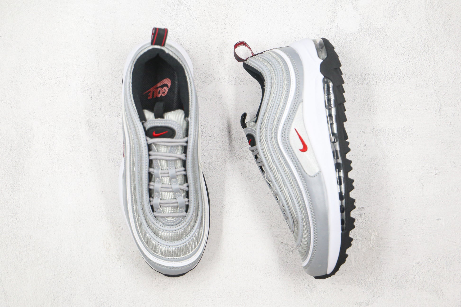 Nike Air Max 97 Golf Silver Red