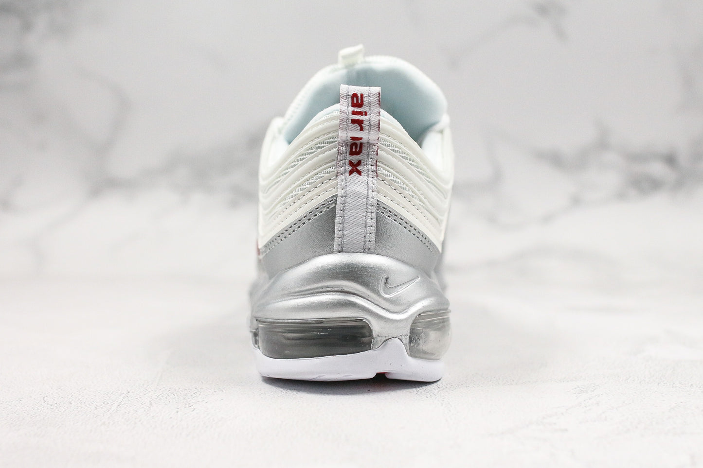 Nike Air Max 97 Metallic Silver Red