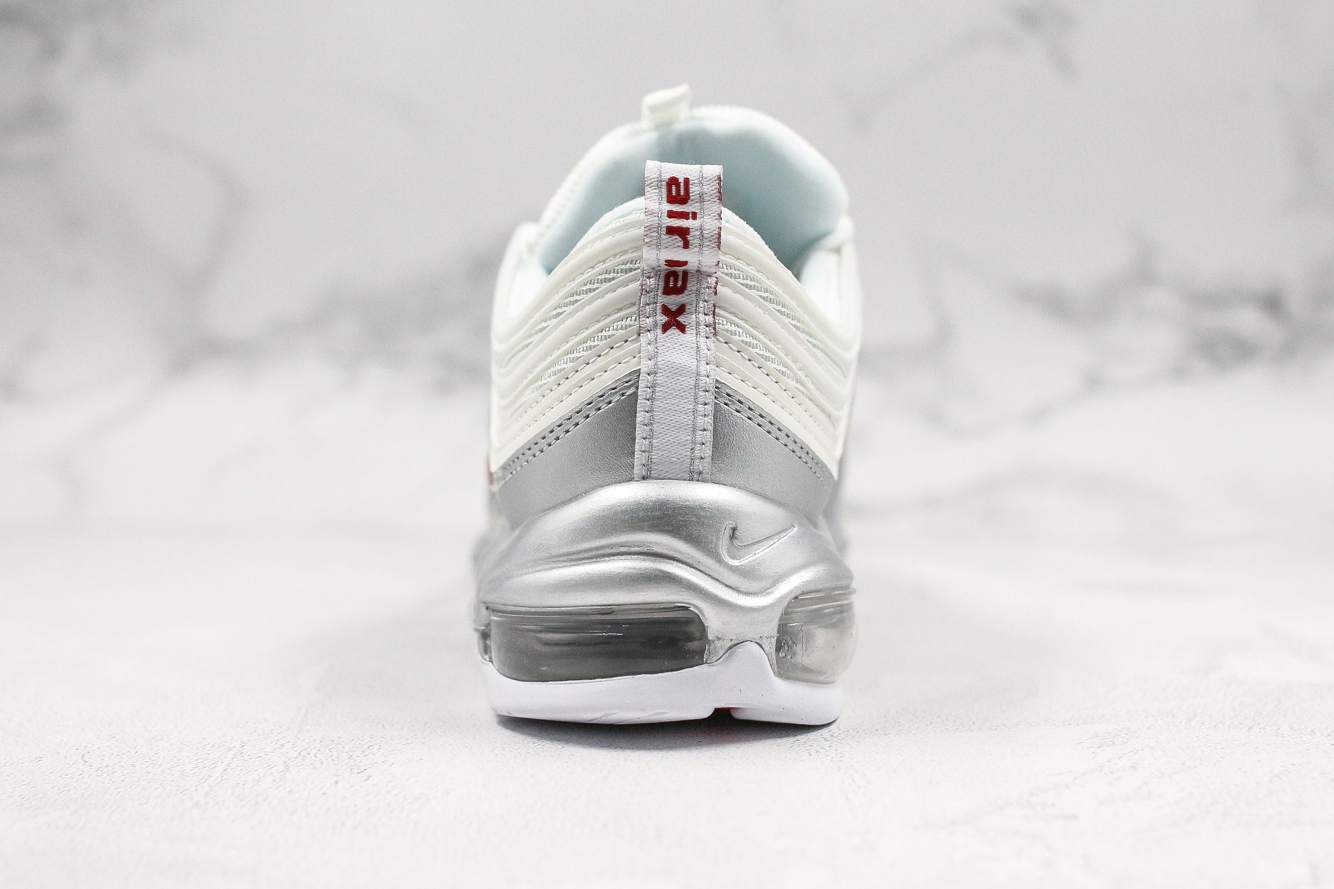 Nike Air Max 97 Metallic Silver Red
