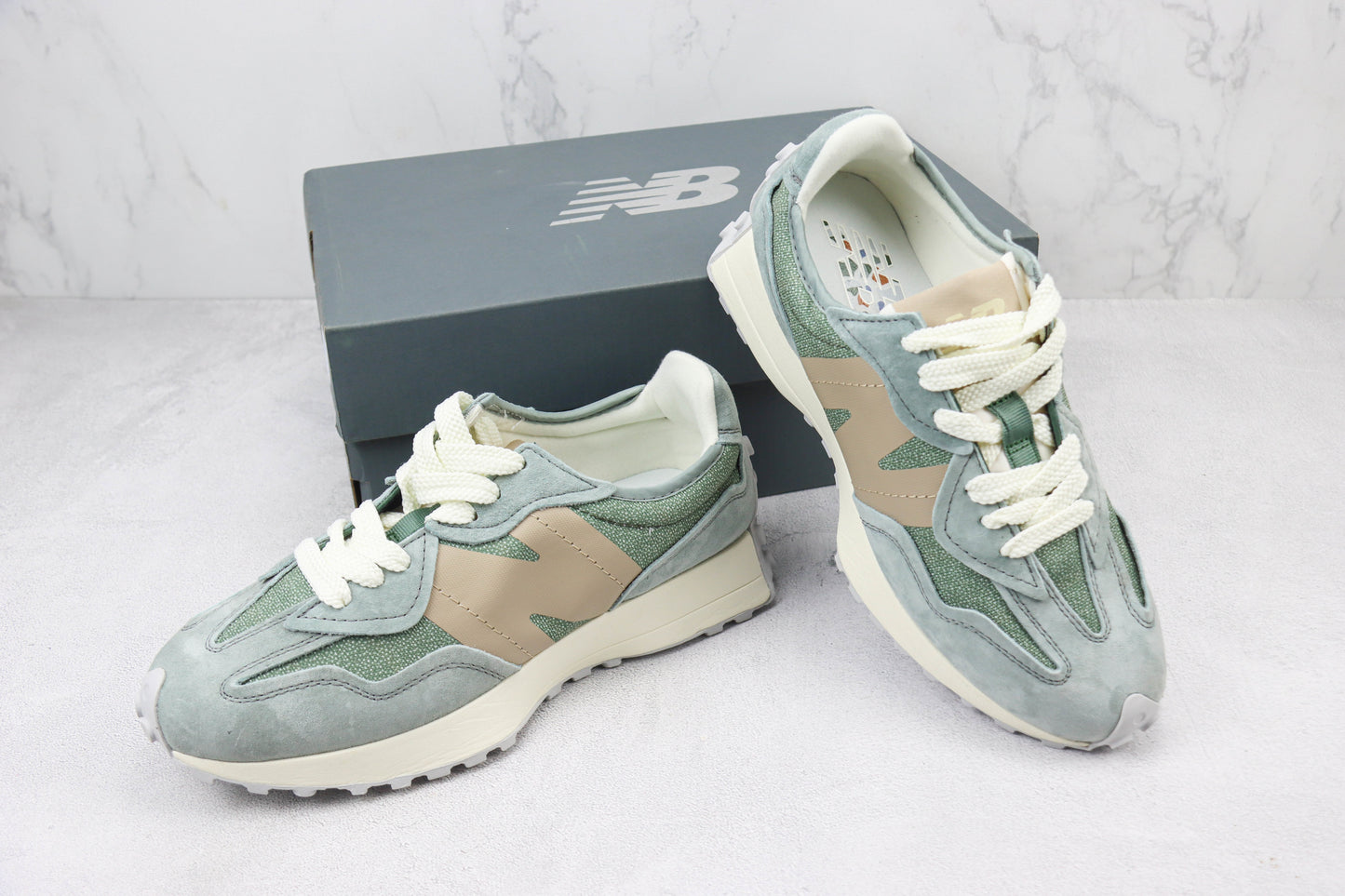 New Balance 327 Silver White U327WPA