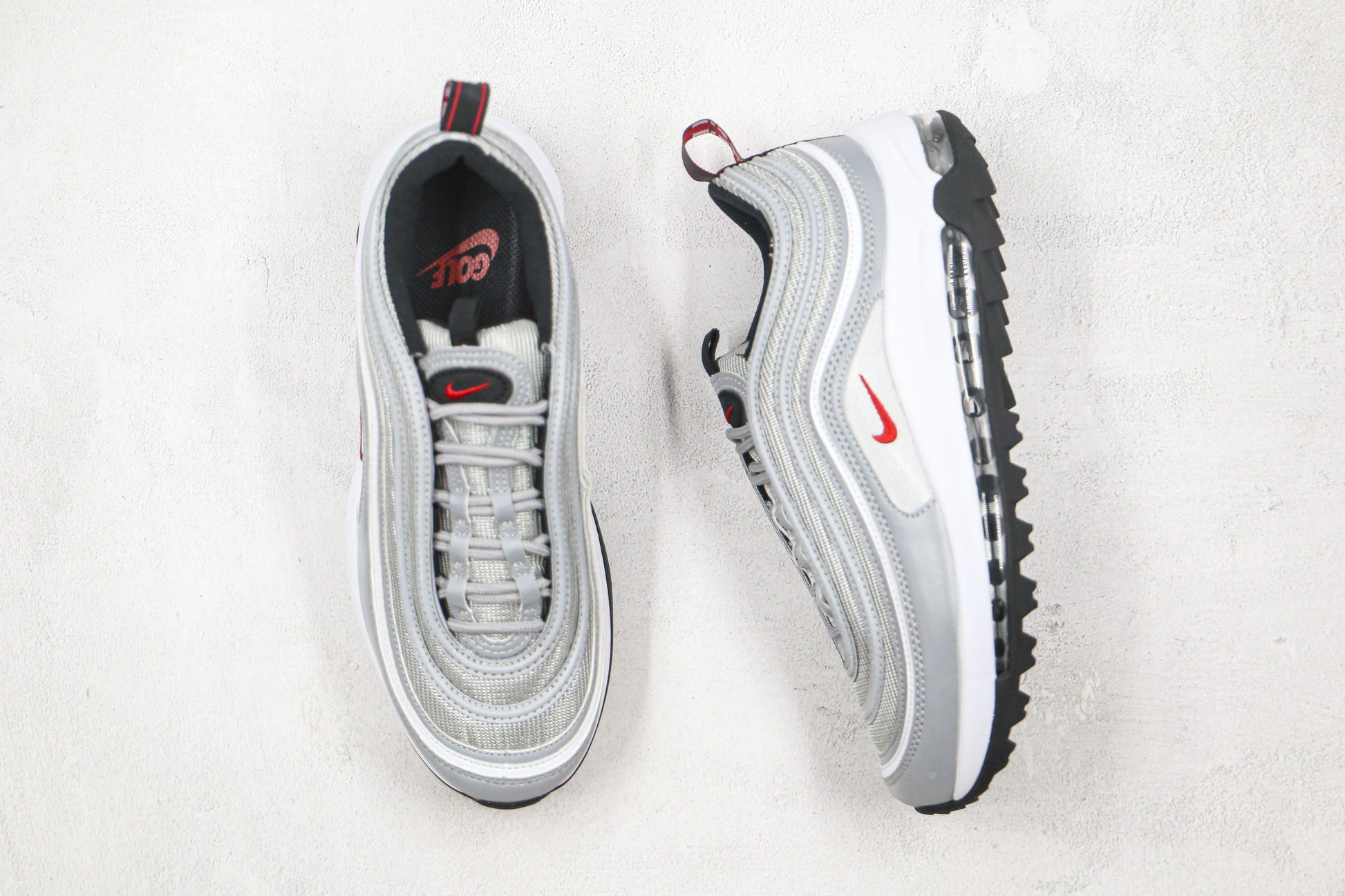 Nike Air Max 97 Golf Silver Red
