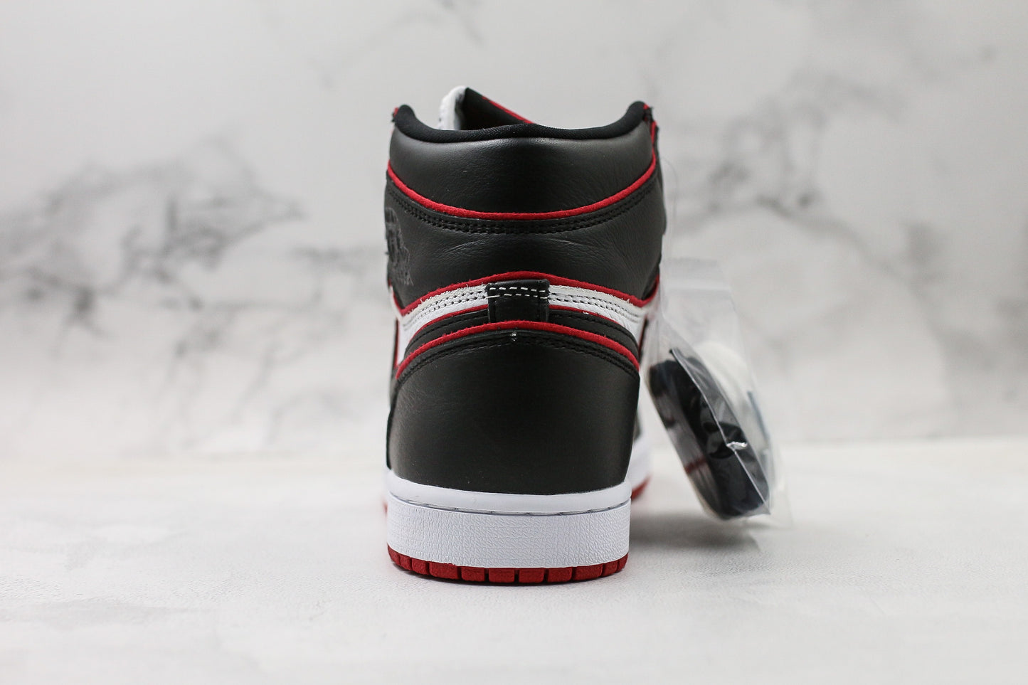 Air Jordan 1 High Black Red Outline
