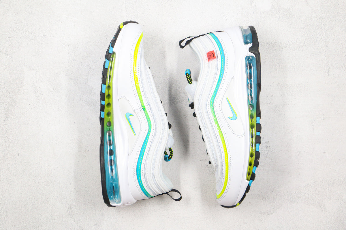 Nike Air Max 97 Worldwide White Volt Aqua
