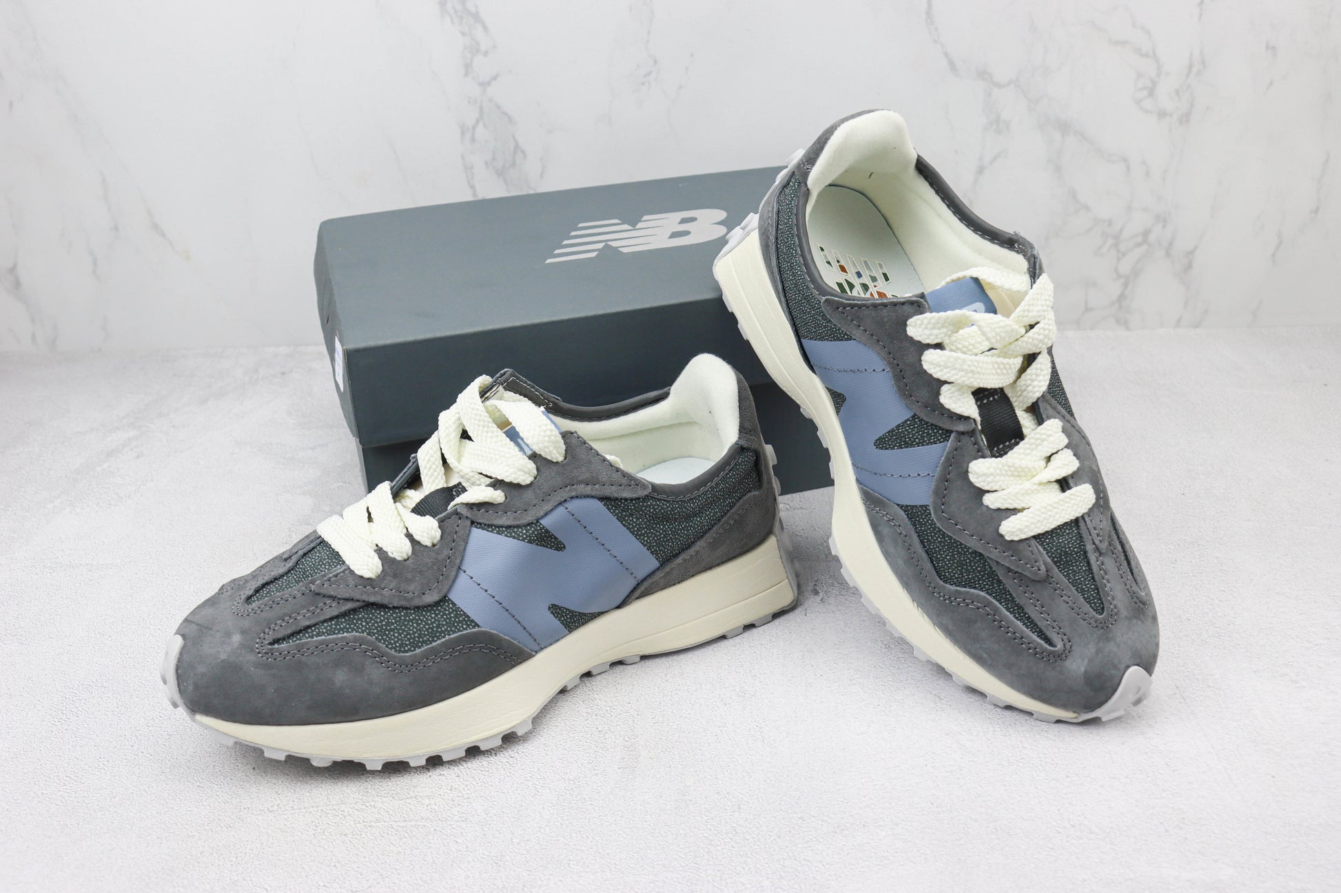 New Balance 327 Silver White U327WPC
