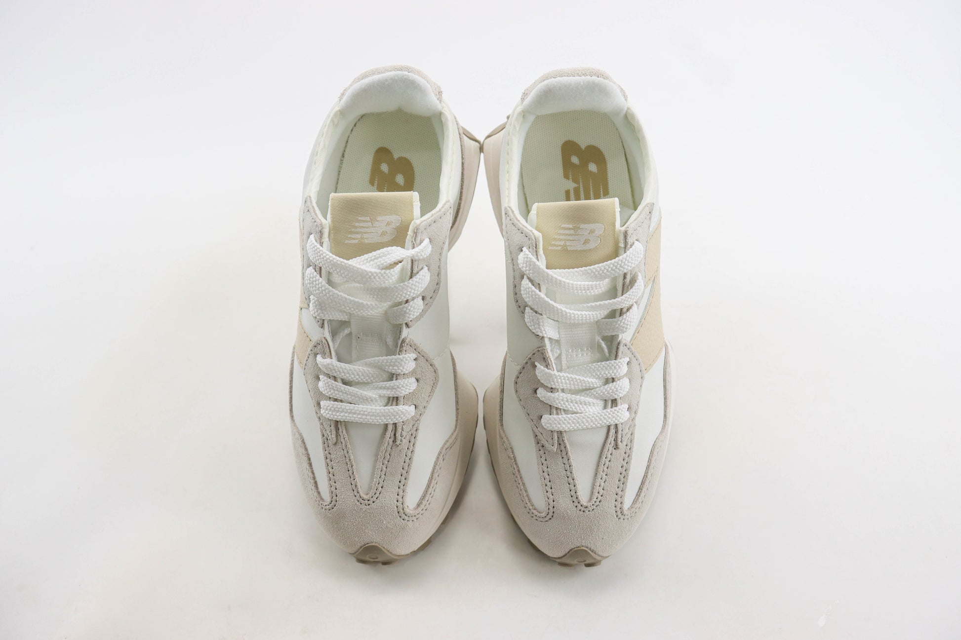 New Balance 327 White Silver WS327KG