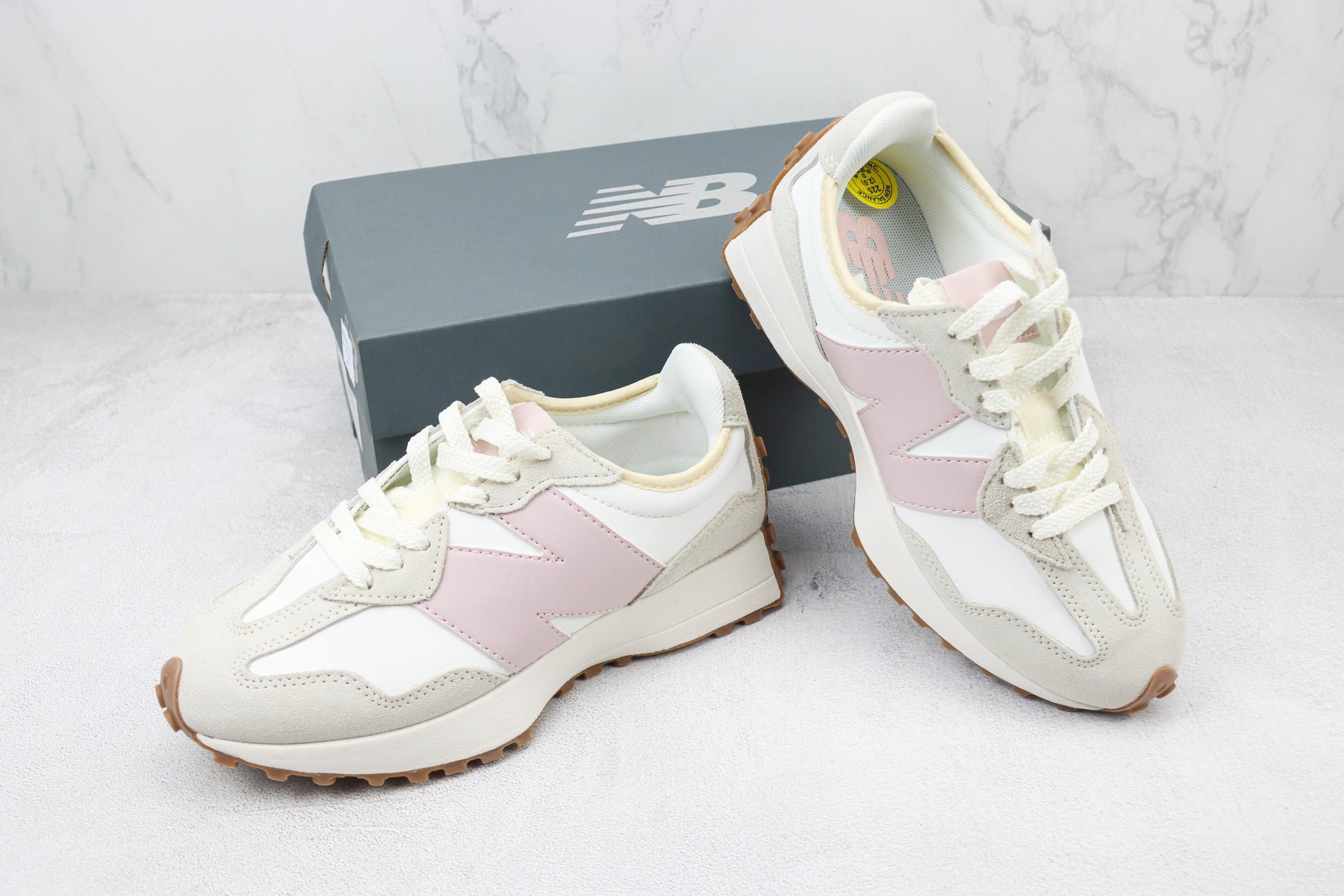 New Balance 327 Silver White WS327AL