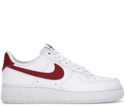 Nike Air Force 1 White Team Red