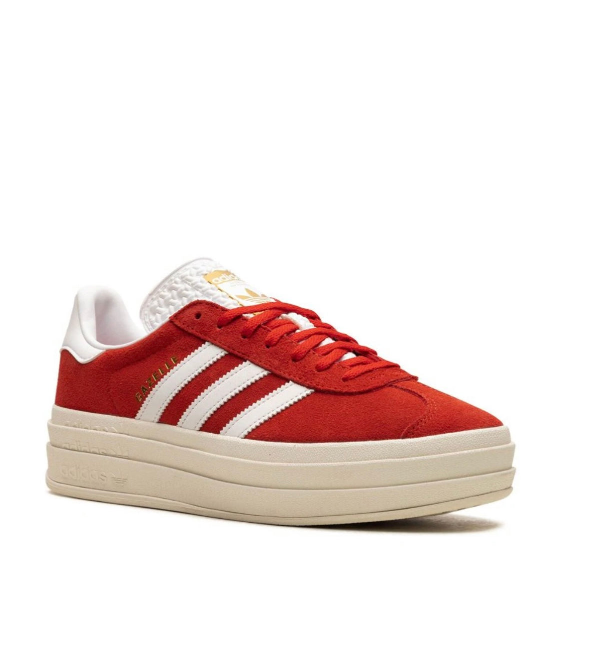 Adidas gazelle platform Red