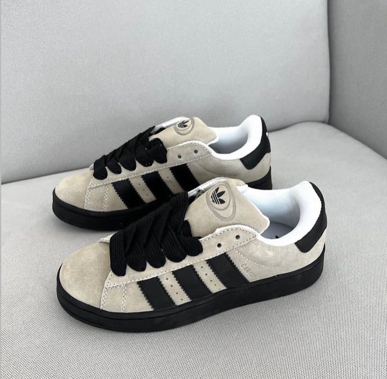 Adidas Campus Cream Black