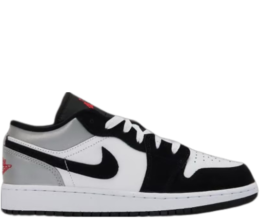 Air Jordan 1 Low Black Grey Red