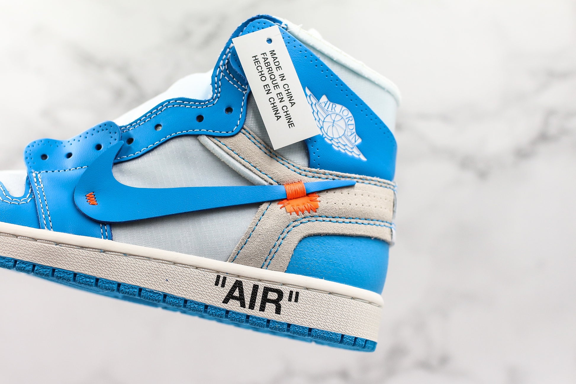 Air Jordan 1 High Off-White UNC Blue