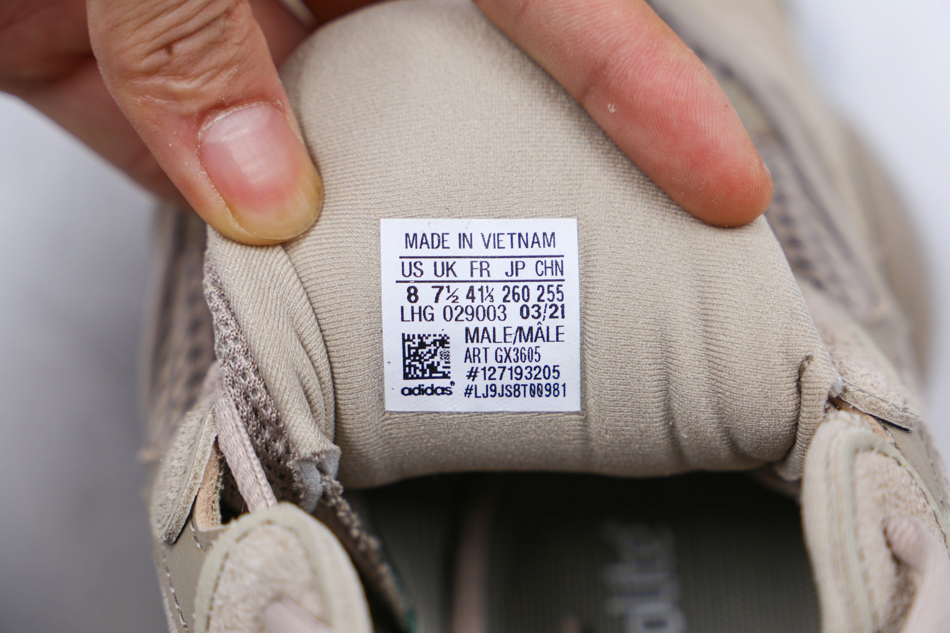 Adidas Yeezy 500 Taupe Light