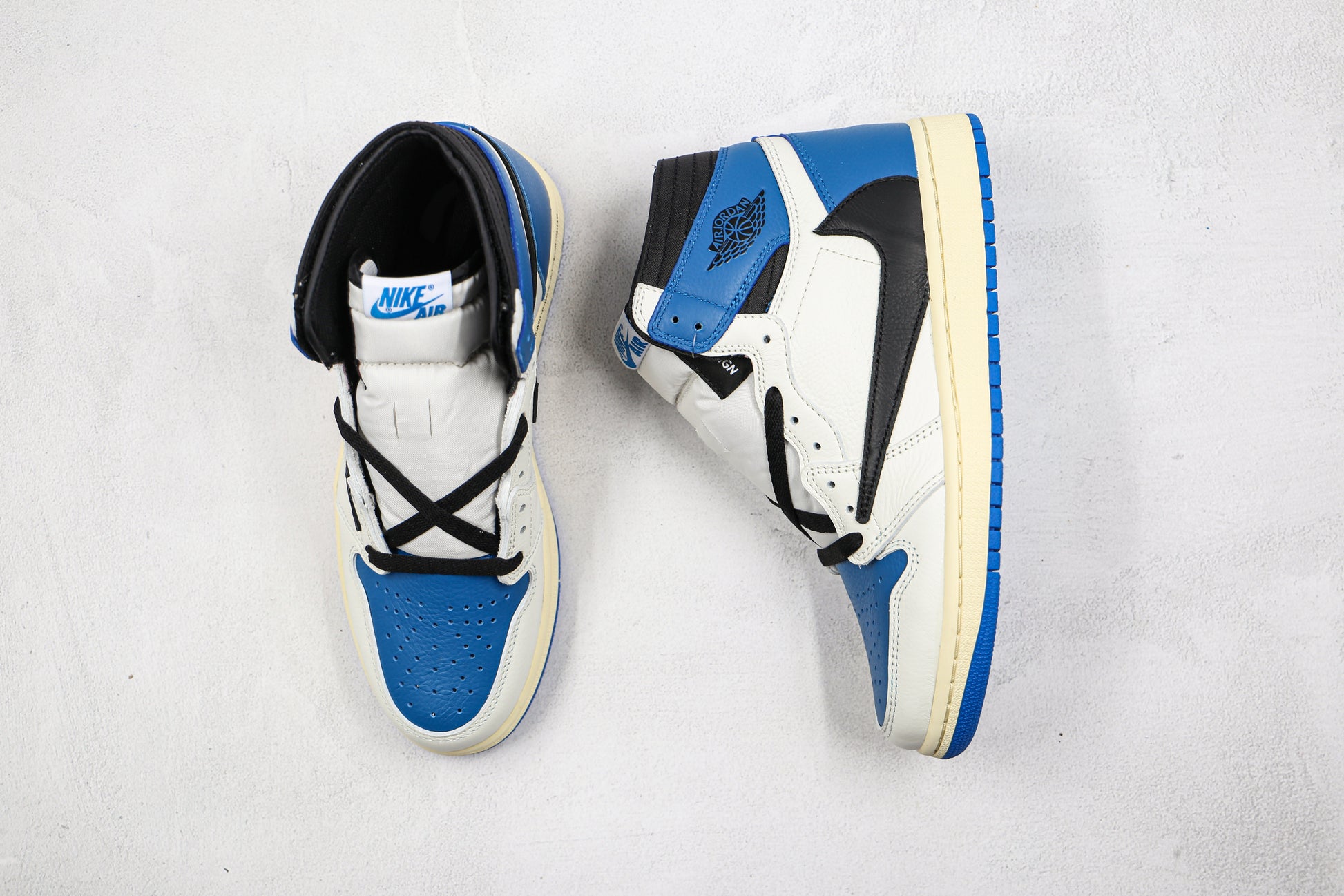 Air Jordan 1 High Fragment Reverse Swoosh