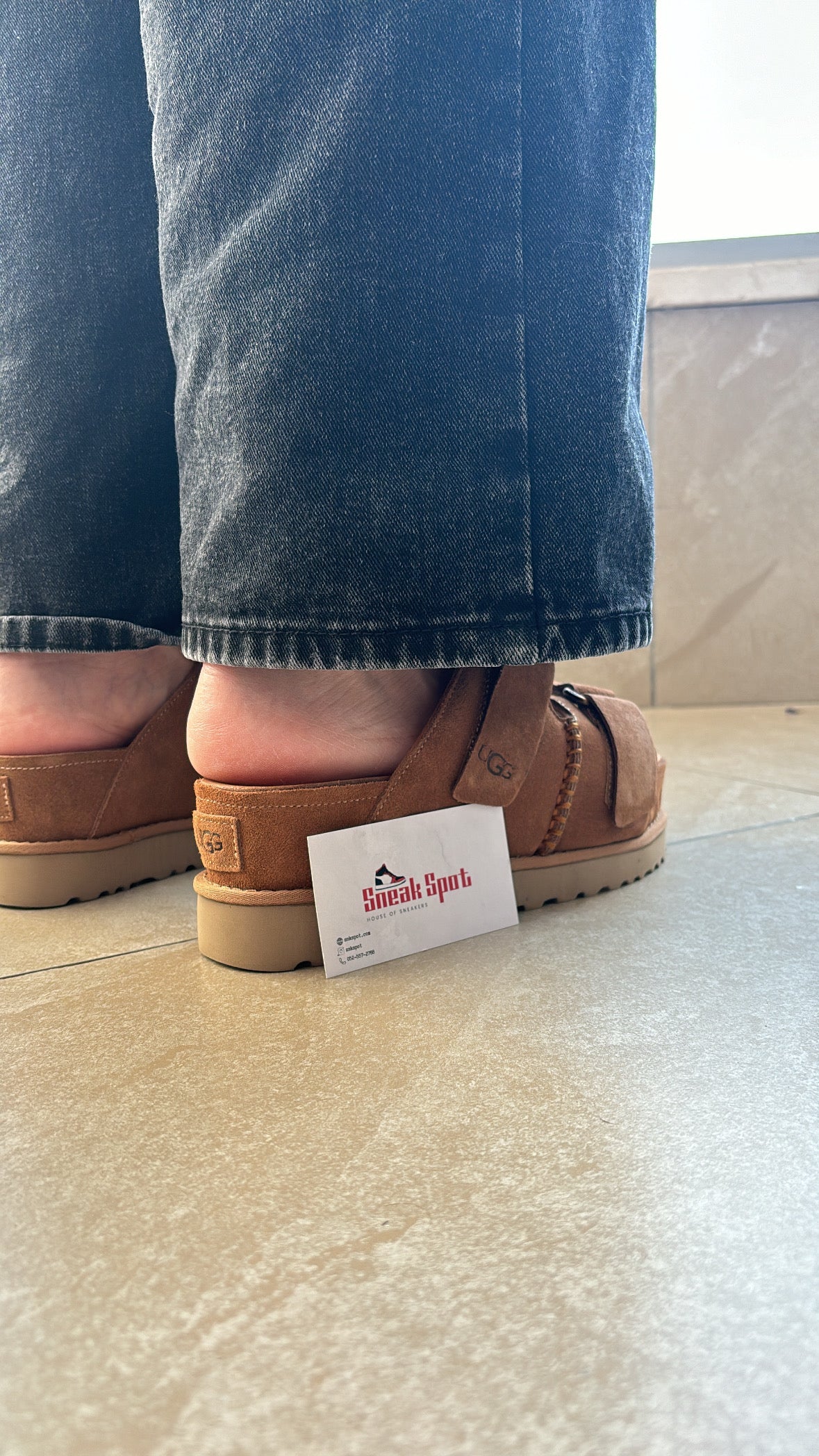 Ugg Goldenstar Hi Slide Chestnut