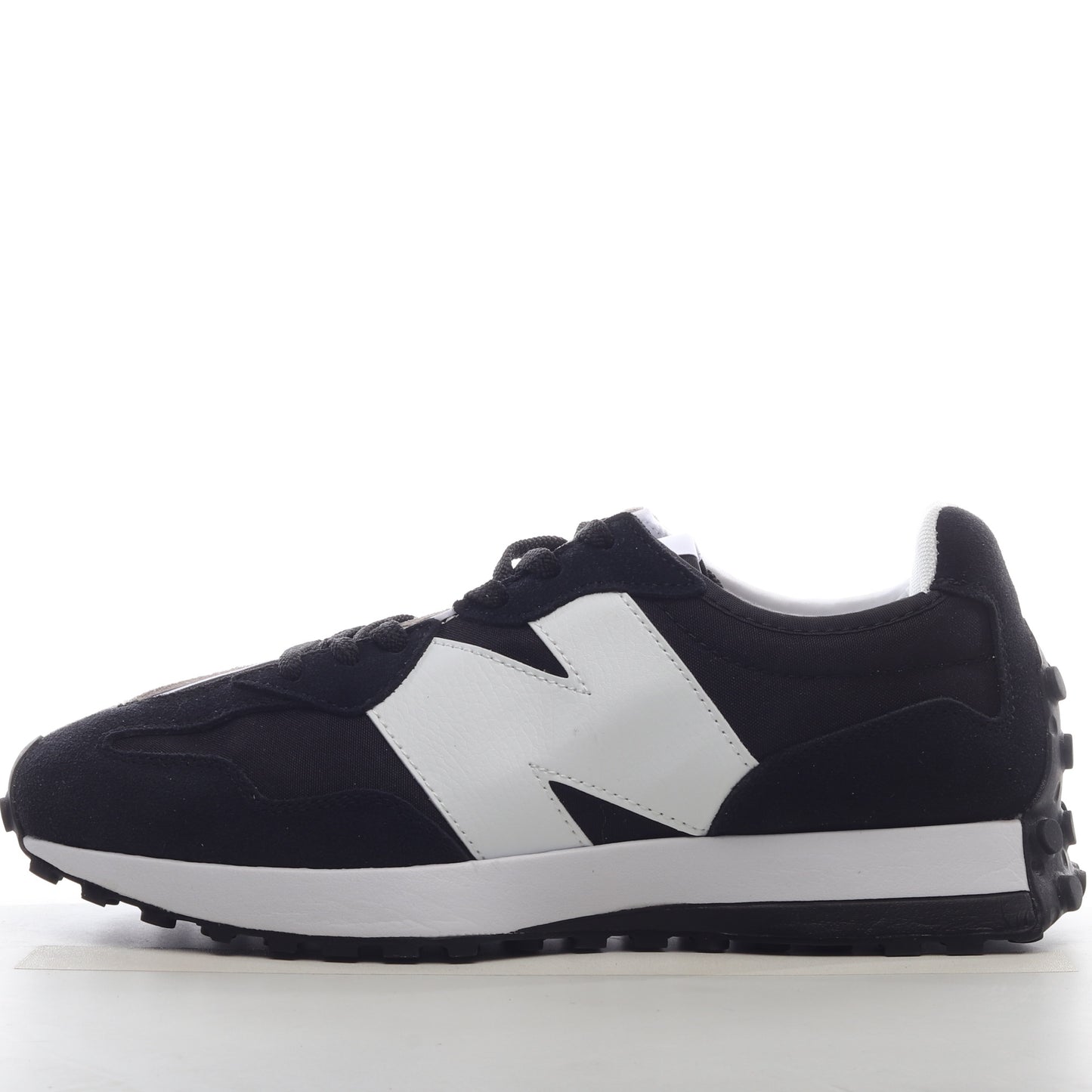 New Balance 327 Black White Bold N