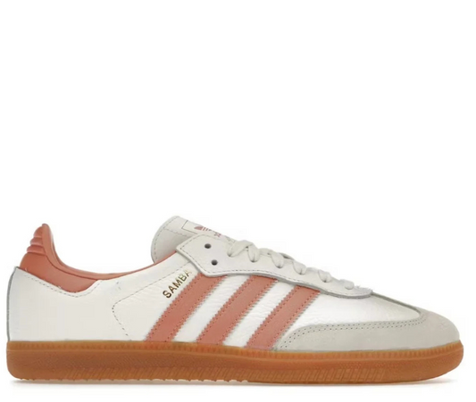 Adidas Samba white peach