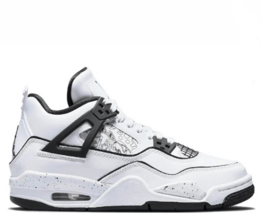 Air Jordan 4 White Diy