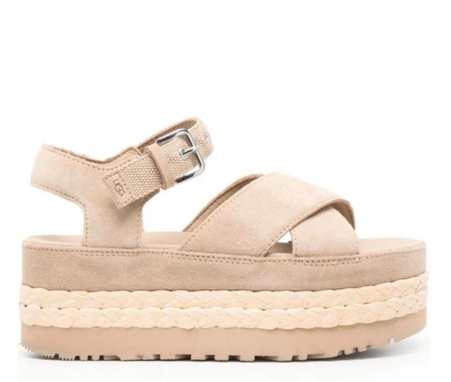 Ugg Platform Cream Sandals
