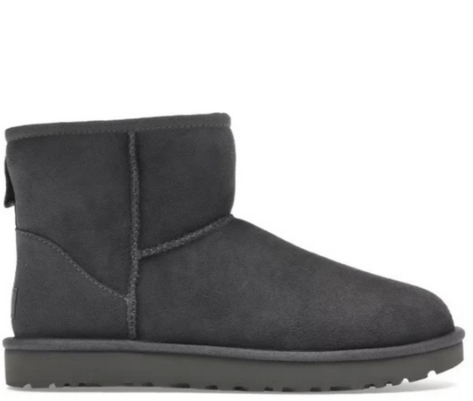 Ugg Classic Ultra Suede Ankle Boots Grey