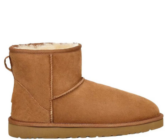 Ugg Classic Ultra Suede Ankle Boots Brown